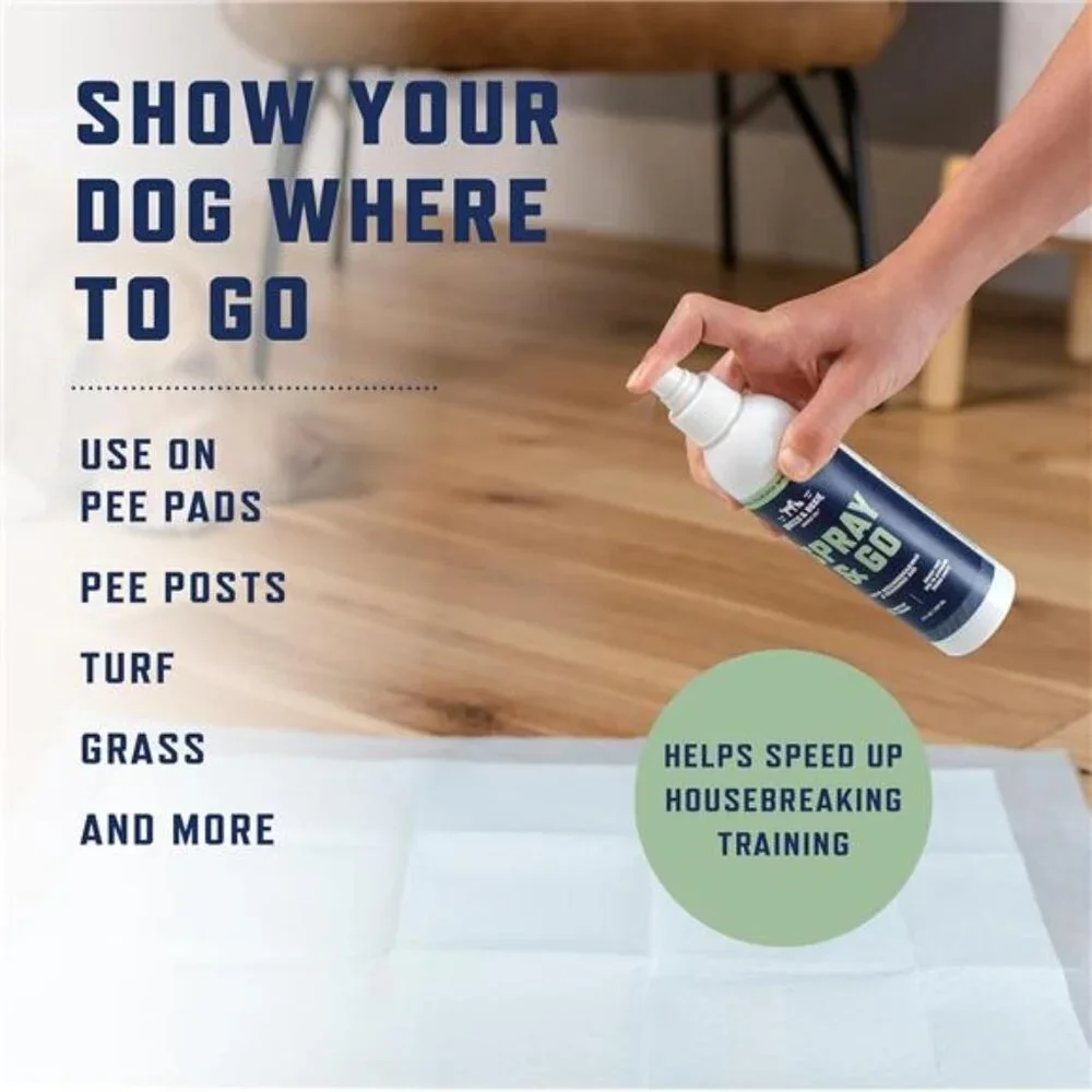 Puppy Potty Training Go Here Spray for Dogs - Attract Dog to Pee in One Spot